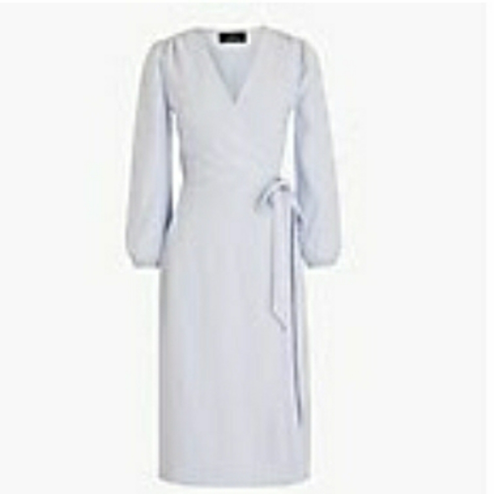 JCREW wrap crepe dress
